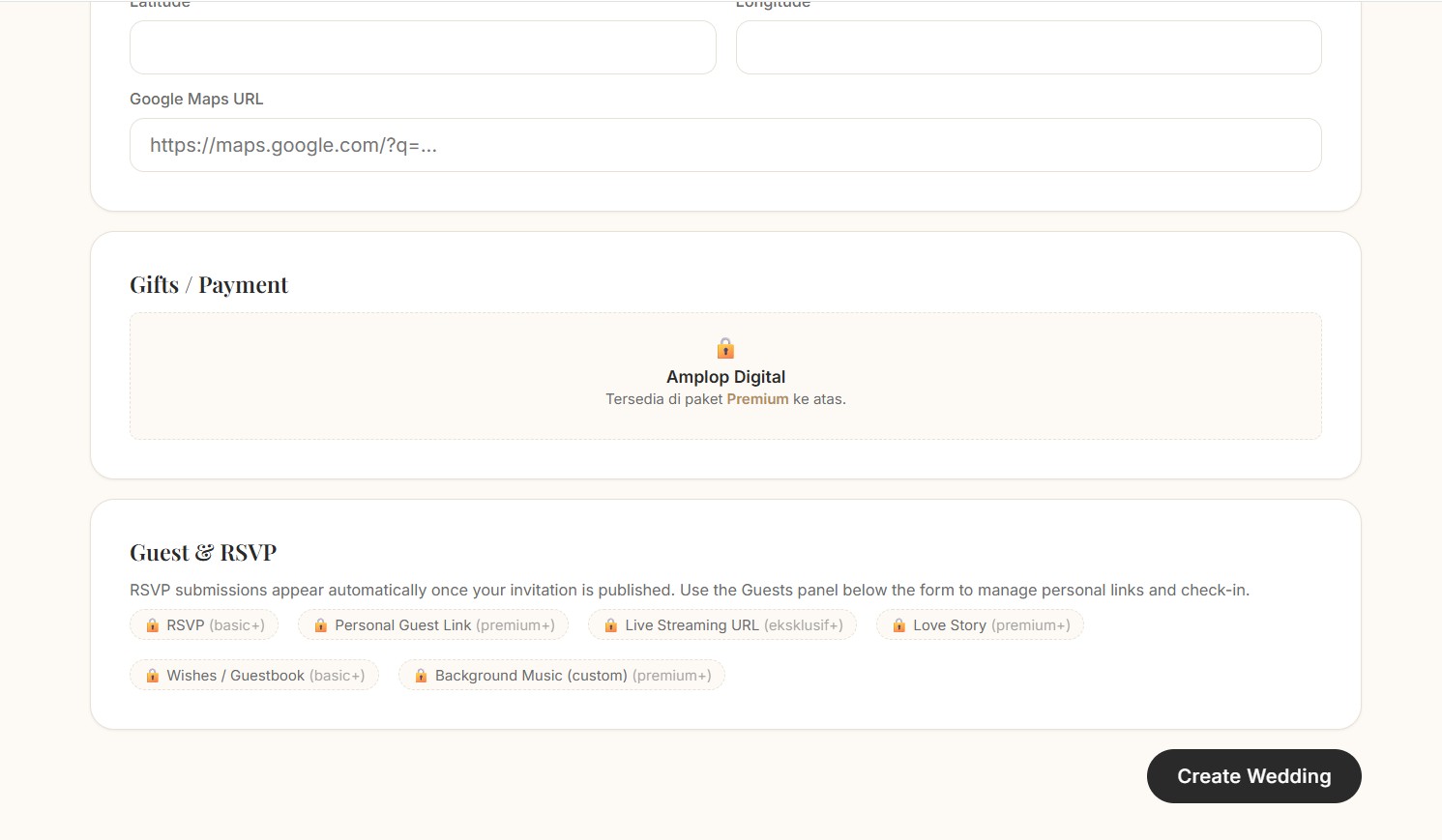 Digital Invitation Platform screenshot 5