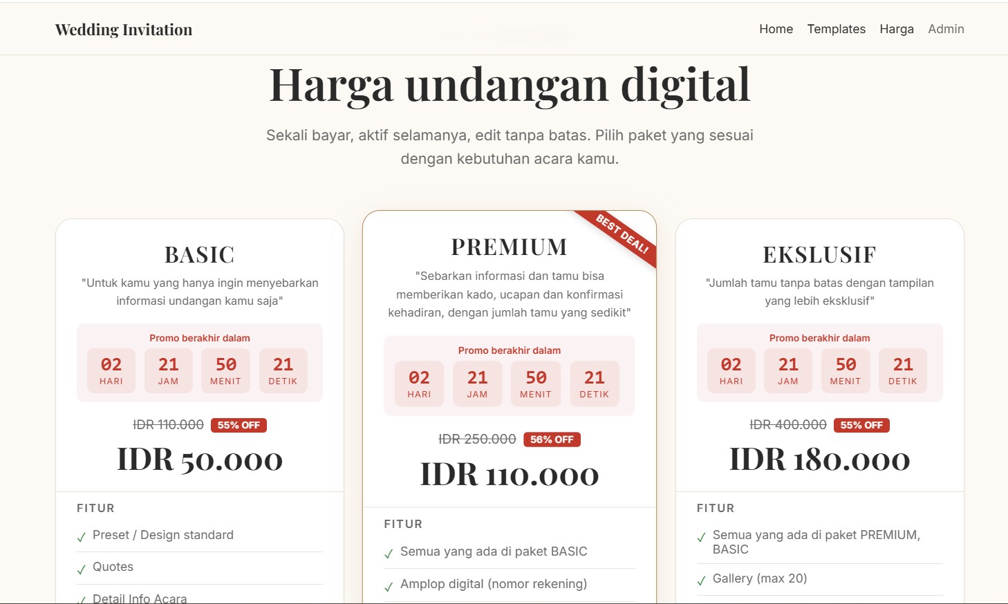 Digital Invitation Platform screenshot 3