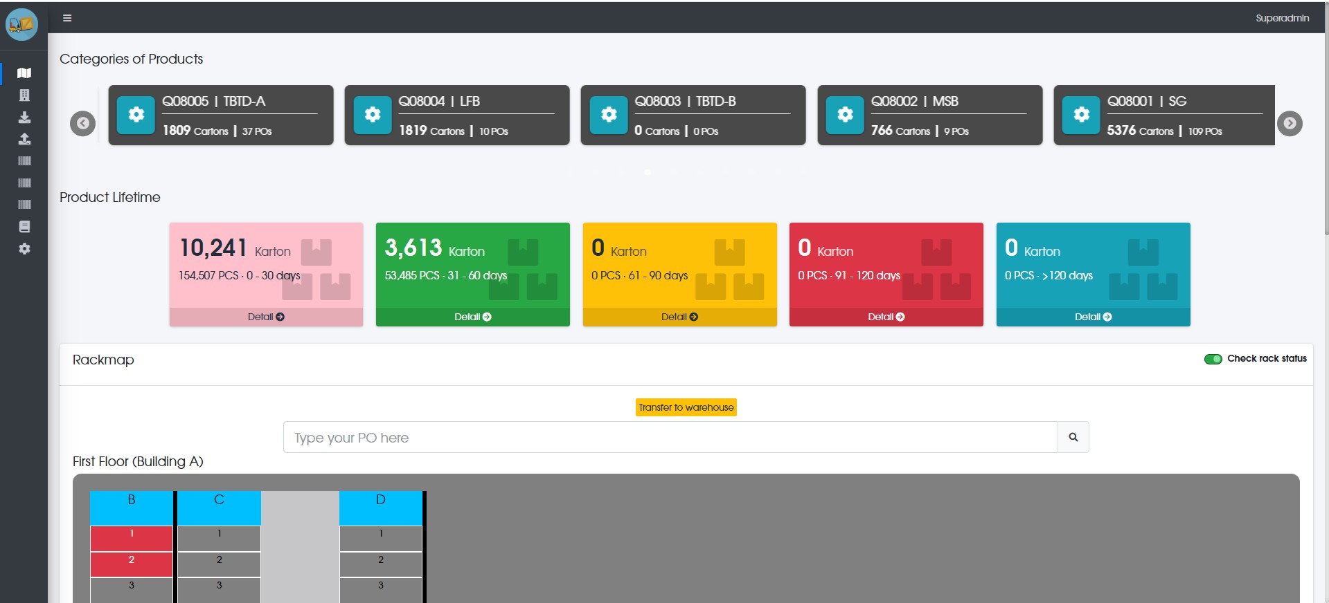 WMS screenshot 1